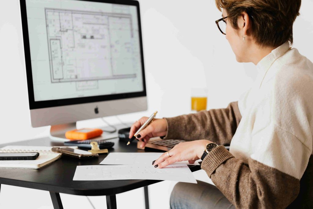 Architect at work